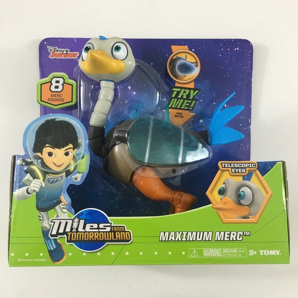 Disney Other - Disney Junior Miles from Tomorrowland MAXIMUM MERC Talking Light Up Bird TOMY